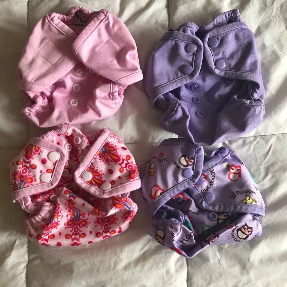 Cloth Diapers: Rumparooz Newborn Covers +